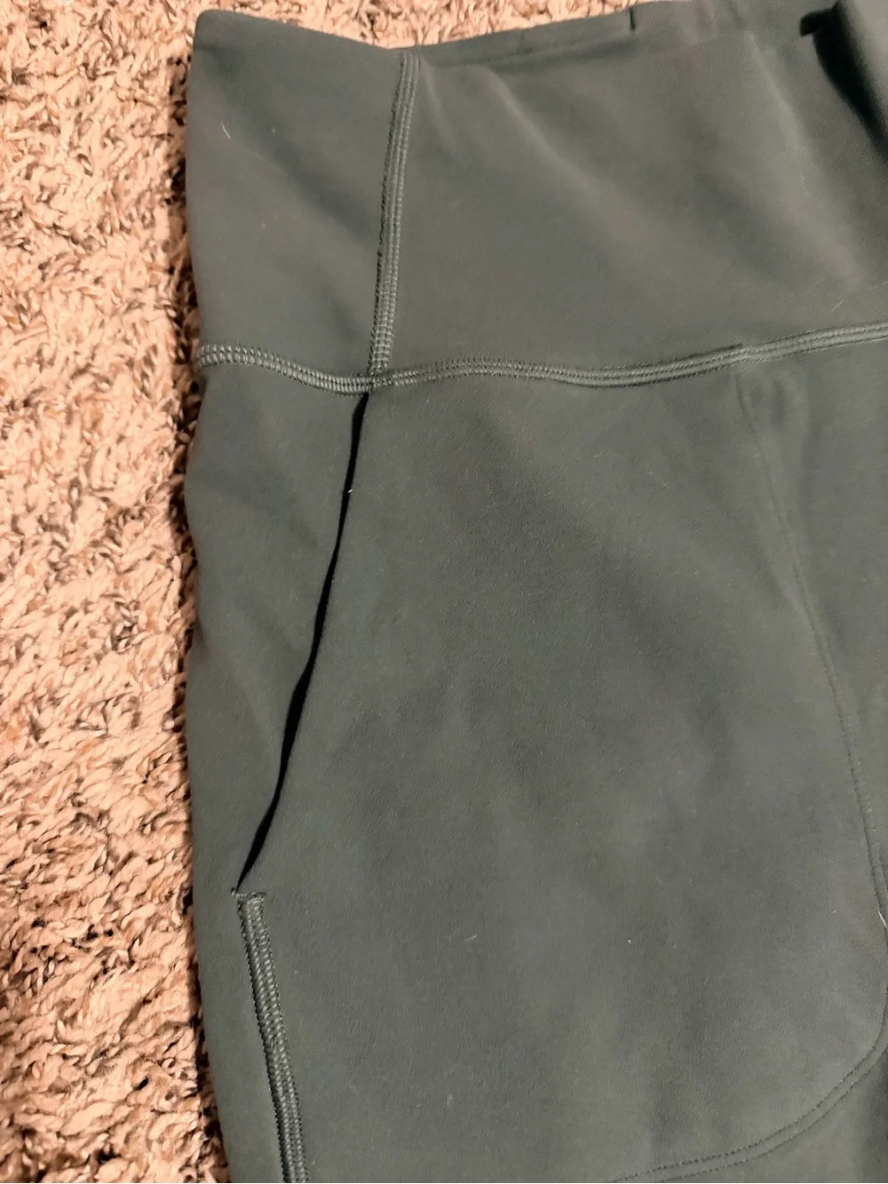 Lululemon Wide Leg Sage Green Leggings